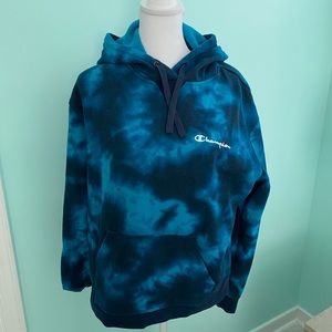 Champion tie dye hoodie